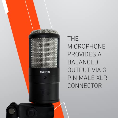 JBL Commercial CSSM100 Studio Condenser Microphone JBL Commercial CSSM100 Studio Condenser Microphone