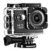 TechKing Full HD 1080p Action Camera Waterproof Sport Camera with 2 Inch LCD Screen, Optical 16MP 170 Degree (Black)