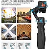 Hohem iSteady Pro 4 3-Axis Gimbal Stabilizer for Gopro 10/9 8/7/6/5/4, for Osmo Action and Other Action Cameras 