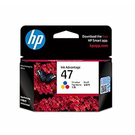 HP 47 Tri-Color Original Ink Cartridge HP 47 Tri-Color Original Ink Cartridge