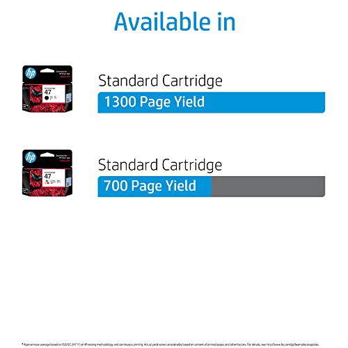 HP 47 Tri-Color Original Ink Cartridge HP 47 Tri-Color Original Ink Cartridge