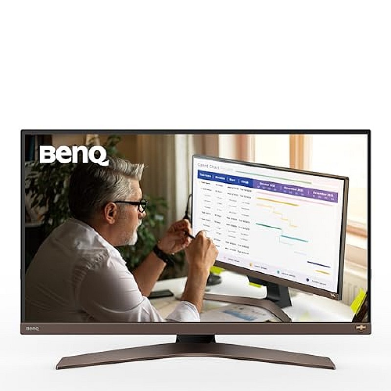 BenQ EW2880U 28 Inch 71 cms 3840 x 2160 Pixels Premium HDR IPS 4K Bezel-Less Monitor with Remote Control, AMD Free sync Black