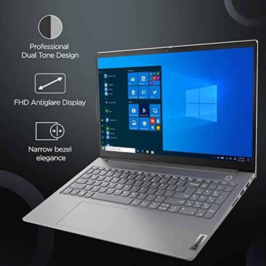 Lenovo ThinkBook 15 Intel 11th Gen Core i7 15.6 Inch FHD Thin and Light Laptop (16GB/512GB SSD/Windows 11)