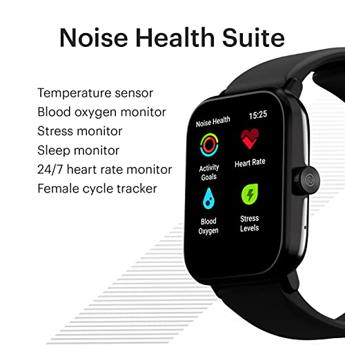 Noise ColorFit Pro 3 Alpha Bluetooth Calling Smart Watch with Alexa Built-in, Fast Charging, (Jet Black) Noise ColorFit Pro 3 Alpha Bluetooth Calling Smart Watch with Alexa Built-in, Fast Charging, (Jet Black)