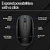 HP 240 Bluetooth Wireless Mouse with 3 Buttons (Black)