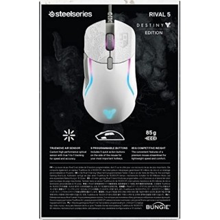 SteelSeries Rival 3 Wireless Gaming Mouse 400+ Hour Battery Life Black SteelSeries Rival 3 Wireless Gaming Mouse 400+ Hour Battery Life Black
