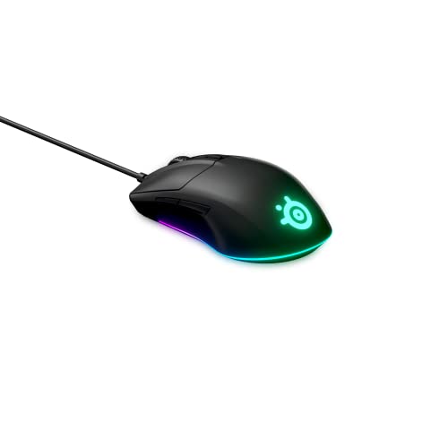 SteelSeries Rival 3 Wireless Gaming Mouse 400+ Hour Battery Life Black SteelSeries Rival 3 Wireless Gaming Mouse 400+ Hour Battery Life Black