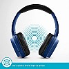 URBN Thump 550 HD Sound Deep Bass Wireless Bluetooth On Ear Headphone with in-Built Mic, (Blue)