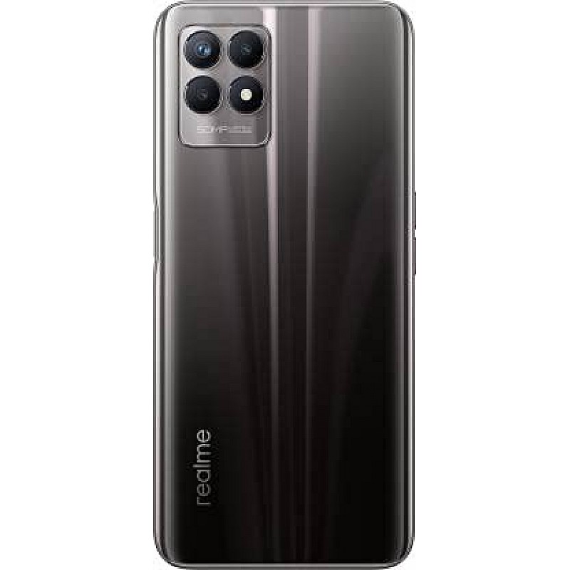 realme 8i Space Black, 4GB RAM, 64GB Storage Refurbished