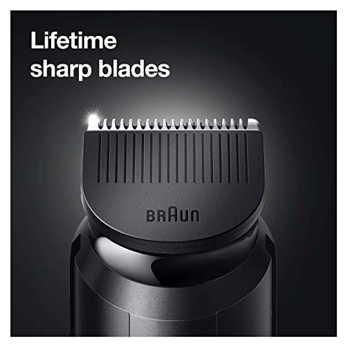 Braun MGK3321, 6-in-1 Beard Trimmer for Men from Gillette, All-in-One Tool, 5 attachments (Black Vibrant Green) Braun MGK3321, 6-in-1 Beard Trimmer for Men from Gillette, All-in-One Tool, 5 attachments (Black Vibrant Green)