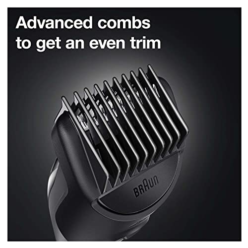 Braun MGK3321, 6-in-1 Beard Trimmer for Men from Gillette, All-in-One Tool, 5 attachments (Black Vibrant Green) Braun MGK3321, 6-in-1 Beard Trimmer for Men from Gillette, All-in-One Tool, 5 attachments (Black Vibrant Green)