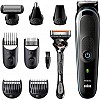 Braun MGK5380 9-In-1 Beard Trimmer for Men Black  Nordic (Blue)