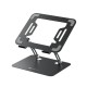 Portronics My Buddy K3 Portable Laptop Tabletop Stand I Foldable & Adjustable for Laptops Up to 15.6 Inches(Silver)