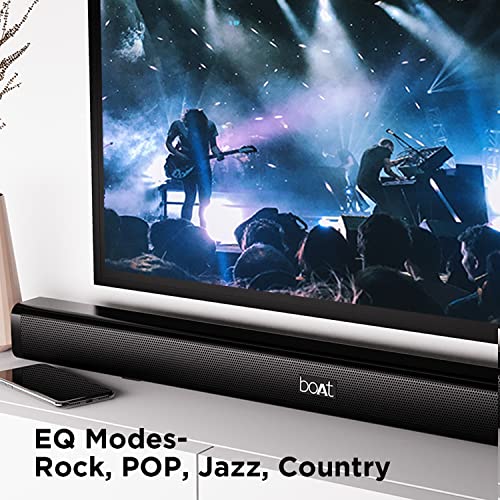 boAt Aavante Bar 900 Bluetooth Soundbar with 30W RMS, 2.0 Channel, Multiple Connectivity (Premium Black) boAt Aavante Bar 900 Bluetooth Soundbar with 30W RMS, 2.0 Channel, Multiple Connectivity (Premium Black)