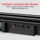 boAt Aavante Bar 1400 Bluetooth Soundbar with 120W RMS Signature Sound, 2.1 Channel, (Premium Black)