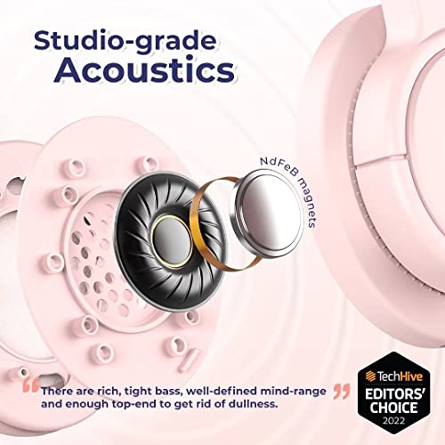 Tribit Headphones with Mic, Girls Headphones Wired Over Ear Headsets with Limited Volume 85dB/ 94dB, 3.5mm Jack Compatible Smartphones Tablet Tribit Headphones with Mic, Girls Headphones Wired Over Ear Headsets with Limited Volume 85dB/ 94dB, 3.5mm Jack Compatible Smartphones Tablet