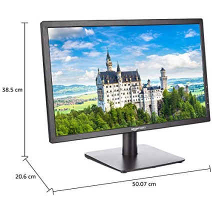 Amazon Basics 21.5-Inch (54.5cm) LCD 1920 x 1080 Pixels Monitor 75 Hz Refresh Rate (Black) Amazon Basics 21.5-Inch (54.5cm) LCD 1920 x 1080 Pixels Monitor 75 Hz Refresh Rate (Black)