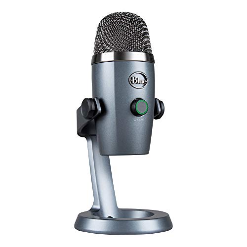 Blue Yeti Nano Premium USB Microphone for Recording, Streaming, Gaming, Podcasting on PC and Mac, Condenser Mic Shadow Grey Blue Yeti Nano Premium USB Microphone for Recording, Streaming, Gaming, Podcasting on PC and Mac, Condenser Mic Shadow Grey