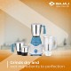 Bajaj Rex DLX Mixer Grinder 750W Mixie For Kitchen With Nutri-Pro Feature 4 Stainless Steel Mixer Jar White Blue