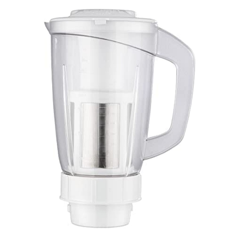 Bajaj Rex DLX Mixer Grinder 750W Mixie For Kitchen With Nutri-Pro Feature 4 Stainless Steel Mixer Jar White Blue