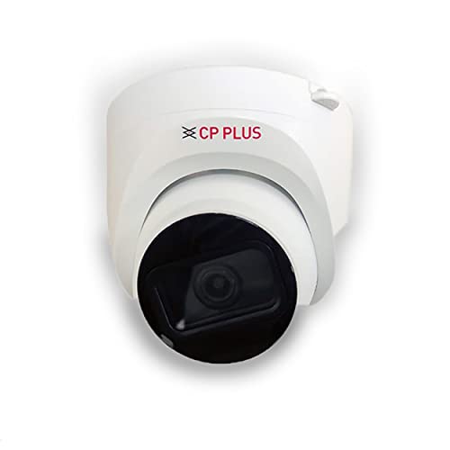 CP PLUS 5MP IR Dome Camera 3.6mm Fixed Lens up to 20 M IR Distance Max. 25fps5MP (16:9 Video Output), White CP PLUS 5MP IR Dome Camera 3.6mm Fixed Lens up to 20 M IR Distance Max. 25fps5MP (16:9 Video Output), White