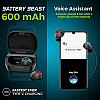 Wecool Freesolo X2 Bluetooth in Ear True Wireless Earbuds with High Bass Black