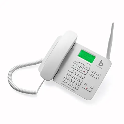 Beetel F1K is Quad Band 2G GSM Landline Phone with 2-Way Speakers White