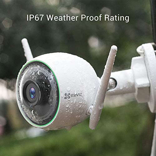 EZVIZ by Hikvision|C8C Outdoor WiFi 1080p Motorized Pan/Tilt Camera,Color Night Vision, BuiltIn MicroSD Card Slot(Upto 256GB) EZVIZ by Hikvision|C8C Outdoor WiFi 1080p Motorized Pan/Tilt Camera,Color Night Vision, BuiltIn MicroSD Card Slot(Upto 256GB)