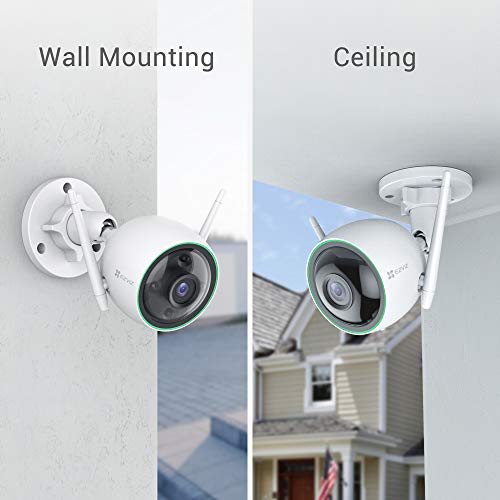 EZVIZ by Hikvision|C8C Outdoor WiFi 1080p Motorized Pan/Tilt Camera,Color Night Vision, BuiltIn MicroSD Card Slot(Upto 256GB) EZVIZ by Hikvision|C8C Outdoor WiFi 1080p Motorized Pan/Tilt Camera,Color Night Vision, BuiltIn MicroSD Card Slot(Upto 256GB)