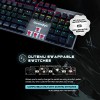 Cosmic Byte CB-GK-28 Vanth Mechanical Keyboard Upgraded with Swappable Outemu Red Switches and Rainbow LED Black