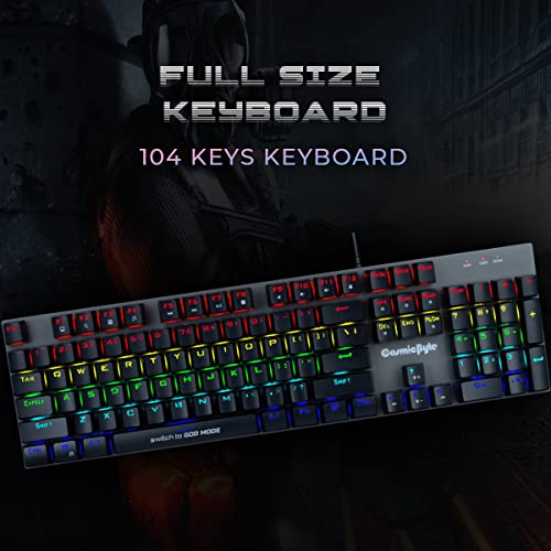 Cosmic Byte CB-GK-28 Vanth Mechanical Keyboard Upgraded with Swappable Outemu Red Switches and Rainbow LED Black Cosmic Byte CB-GK-28 Vanth Mechanical Keyboard Upgraded with Swappable Outemu Red Switches and Rainbow LED Black