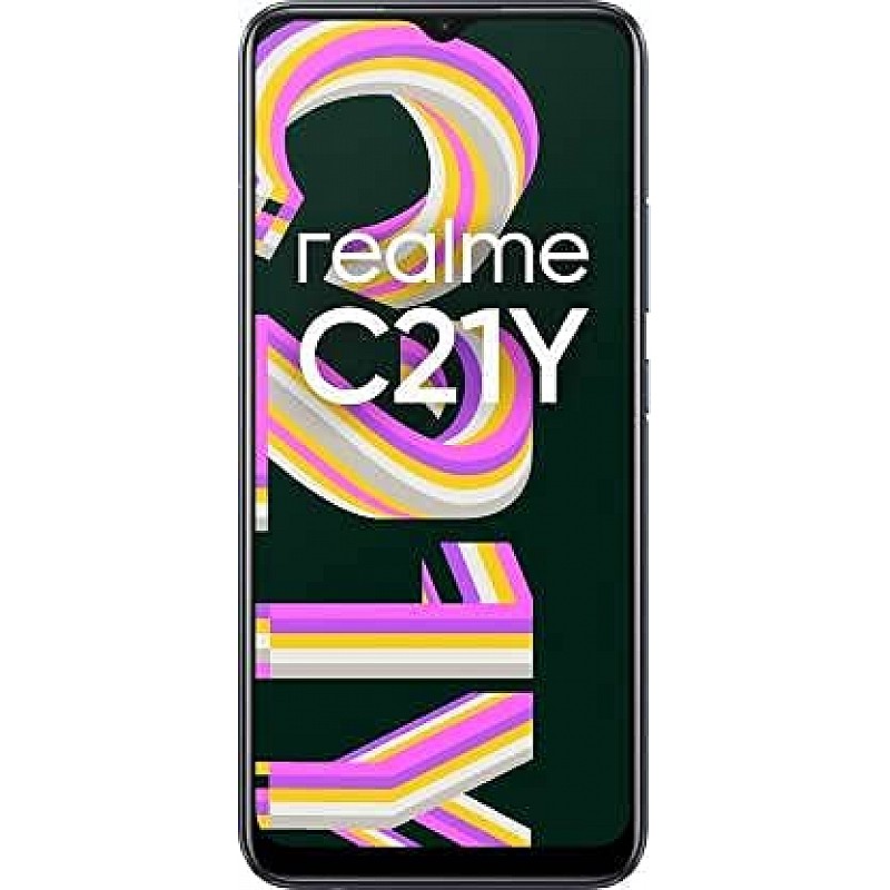 Realme C21Y 3GB RAM 32GB Storage) CROSS BLACK Refurbished 