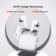 boAt Airdopes 141 Bluetooth Truly Wireless in Ear Headphones with 42H Playtime, (Pure White)