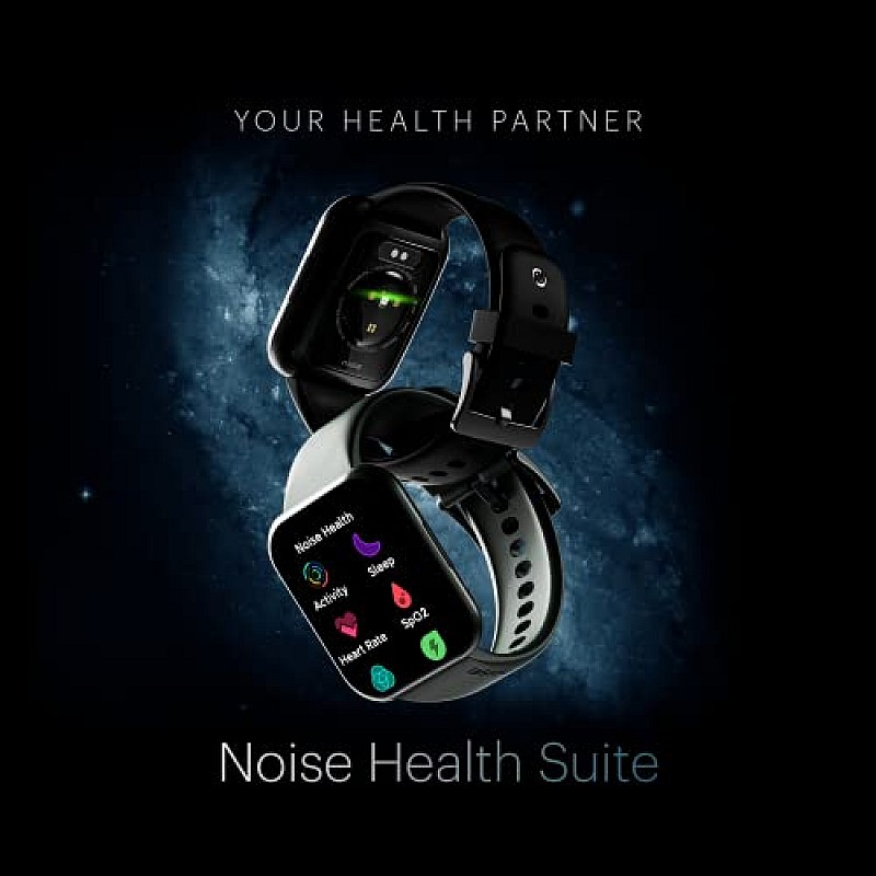 Noise ColorFit Ultra Buzz Bluetooth Calling Smart Watch Charcoal Black