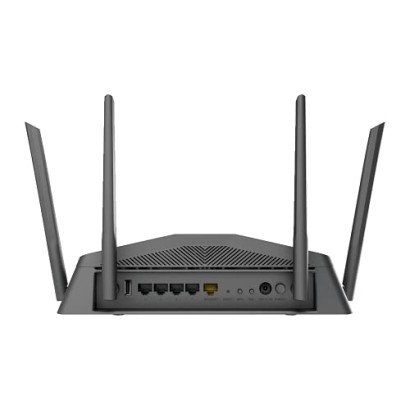 D-Link DIR-2640, AC 2600 Mbps MU-MIMO Dual Band High Power WiFi Router, 5 Gigabit Port, 4 External Antenna Black D-Link DIR-2640, AC 2600 Mbps MU-MIMO Dual Band High Power WiFi Router, 5 Gigabit Port, 4 External Antenna Black