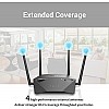 D-Link DIR-2640, AC 2600 Mbps MU-MIMO Dual Band High Power WiFi Router, 5 Gigabit Port, 4 External Antenna Black