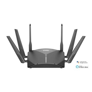 D-Link DIR-2640, AC 2600 Mbps MU-MIMO Dual Band High Power WiFi Router, 5 Gigabit Port, 4 External Antenna Black D-Link DIR-2640, AC 2600 Mbps MU-MIMO Dual Band High Power WiFi Router, 5 Gigabit Port, 4 External Antenna Black