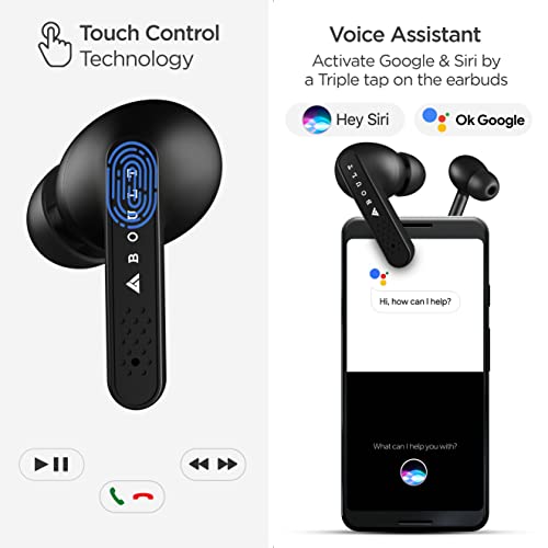 Boult Audio Airbass Propods X Bluetooth Truly Wireless in Ear Earbuds with Mic (Black) Boult Audio Airbass Propods X Bluetooth Truly Wireless in Ear Earbuds with Mic (Black)