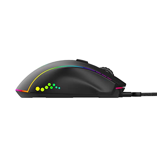 Ant Esports GM600 RGB Wired Programable Gaming Mouse Black Ant Esports GM600 RGB Wired Programable Gaming Mouse Black