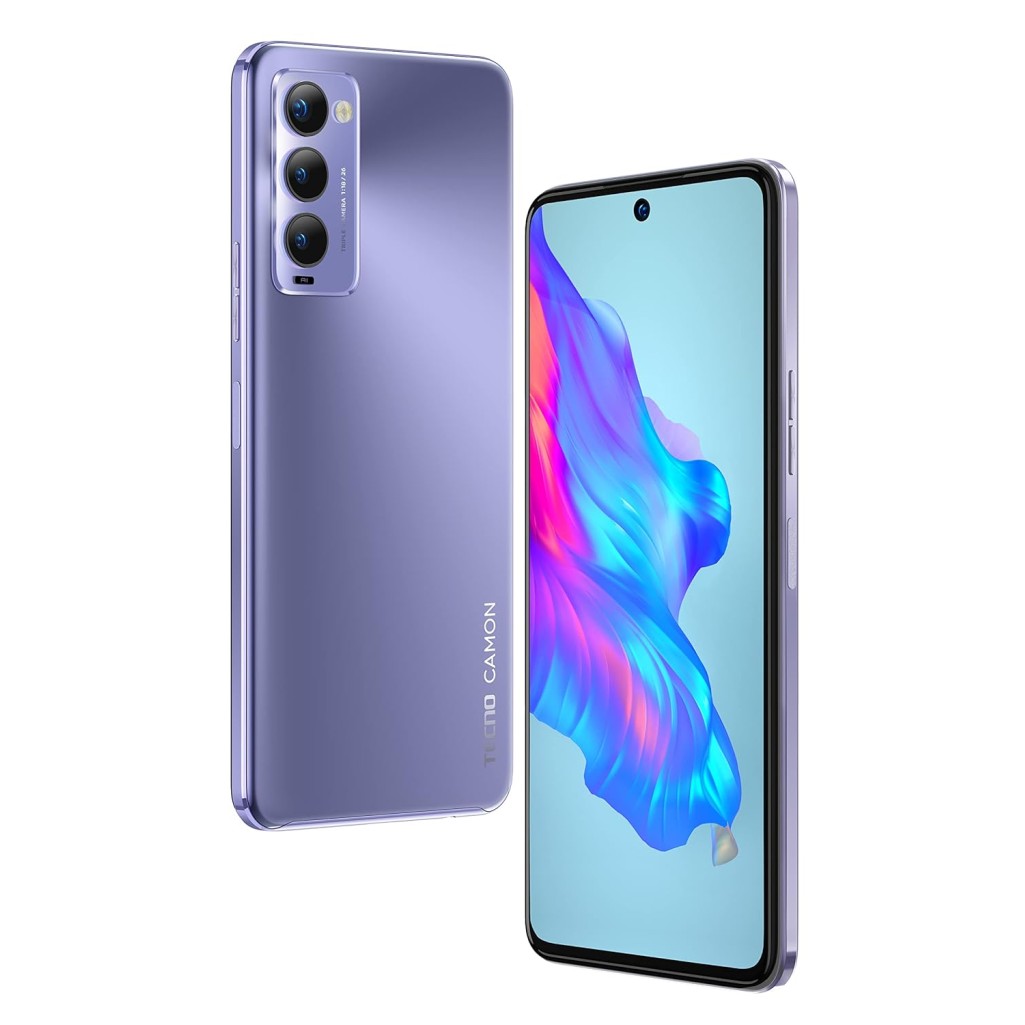 Tecno Camon 18 (Iris Purple, 4GB RAM, 128GB ROM) refurbished