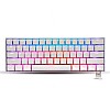 ZEBRONICS Zeb-Max Ninja 61 Keys Wireless Mechanical Keyboard With 3 Bluetooth Connections, 2.4Ghz Nano Receiver, Type C Wired 