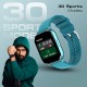 Fire-Boltt Ninja 2 SpO2 Full Touch Smartwatch with 30 Workout Modes, Heart Rate Tracking (Dark Green)