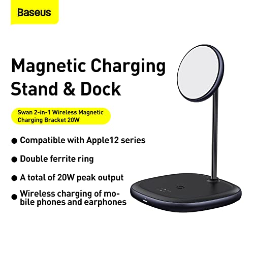 AIRTREE Wireless Fast Charger Swan 2 in1 Magnetic Bracket 20w + Charger 1 USB 12v 2a (US) + Cable Type-C 3A (1m,Black) AIRTREE Wireless Fast Charger Swan 2 in1 Magnetic Bracket 20w + Charger 1 USB 12v 2a (US) + Cable Type-C 3A (1m,Black)