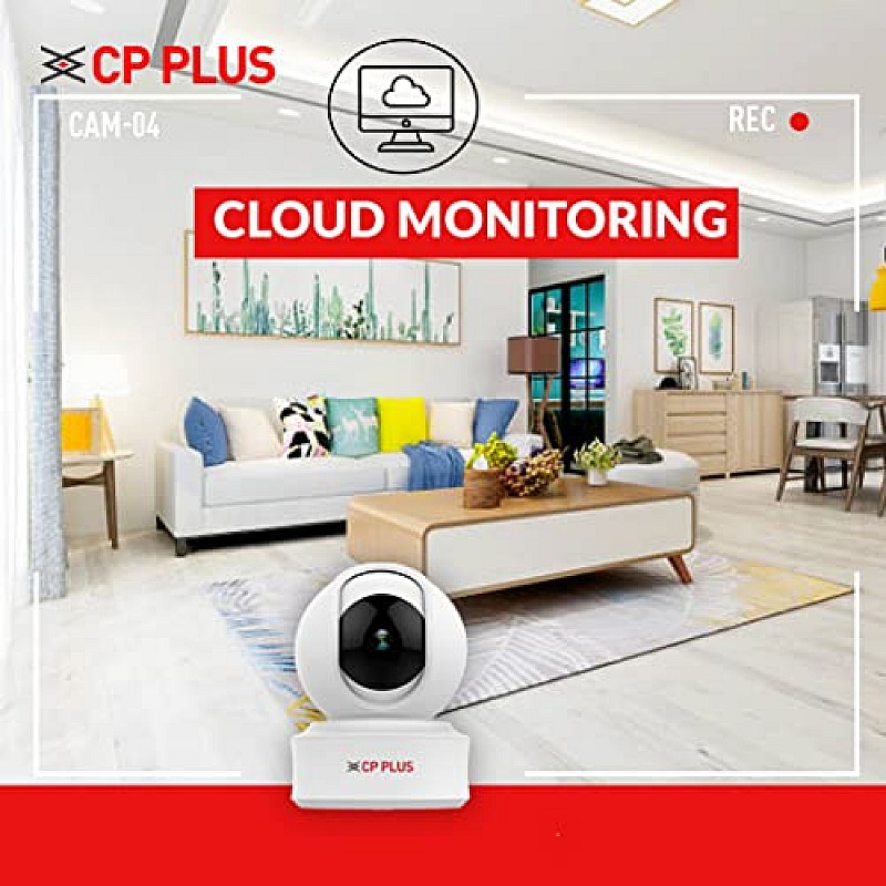 CP PLUS 2MP Full HD Smart Wi-fi CCTV Home Security Camera