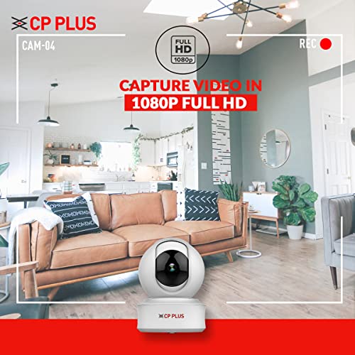 CP PLUS 2MP Full HD Smart Wi-fi CCTV Home Security Camera CP PLUS 2MP Full HD Smart Wi-fi CCTV Home Security Camera