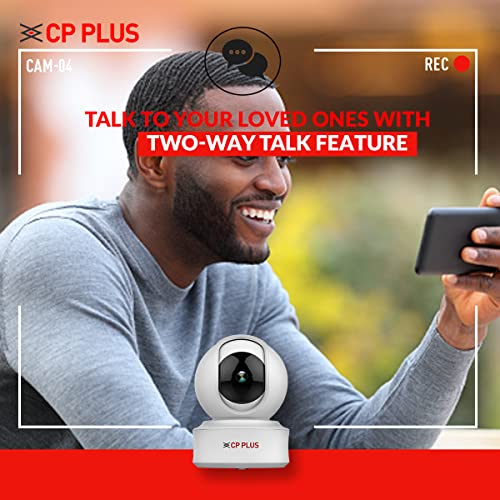 CP PLUS 2MP Full HD Smart Wi-fi CCTV Home Security Camera CP PLUS 2MP Full HD Smart Wi-fi CCTV Home Security Camera