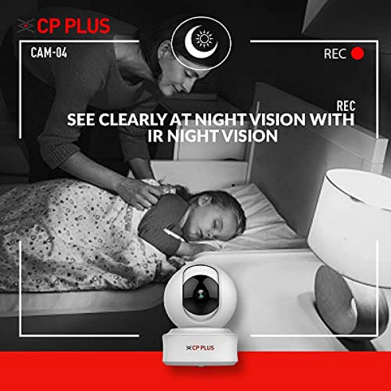 CP PLUS 2MP Full HD Smart Wi-fi CCTV Home Security Camera