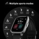 Noise ColorFit Pulse Grand Smartwatch with Activity Tracker 42.92mm LCD Display, IP68 Waterproof, Jet Black Strap