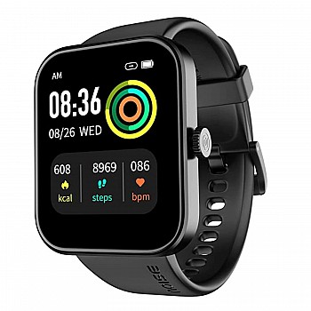 Noise ColorFit Pulse Grand Smart Watch with 1.69"(4.29cm) HD Display, (Jet Black)