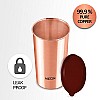 Milton Copper Drinking Water Tumbler with Lid, 1 Piece, 480 ml, Copper